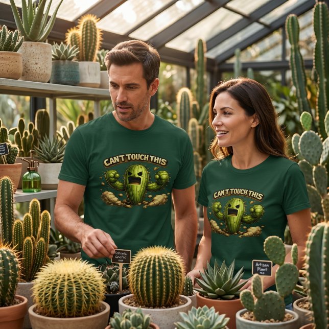Rolig Ilsken Kaktus T Shirt (Skapare uppladdad)