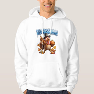 Rolig Ilsken Kalkon Tröja Hoodie