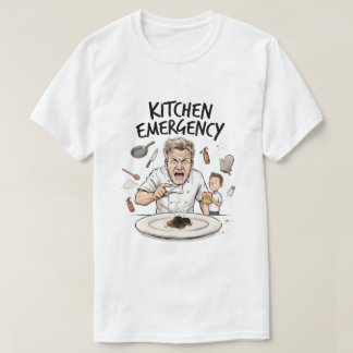 Rolig Ilsken Kock Bränt Röstbröd T Shirt