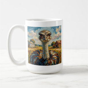 Rolig Impasto Struts på en Ranch Personlig Kaffemugg