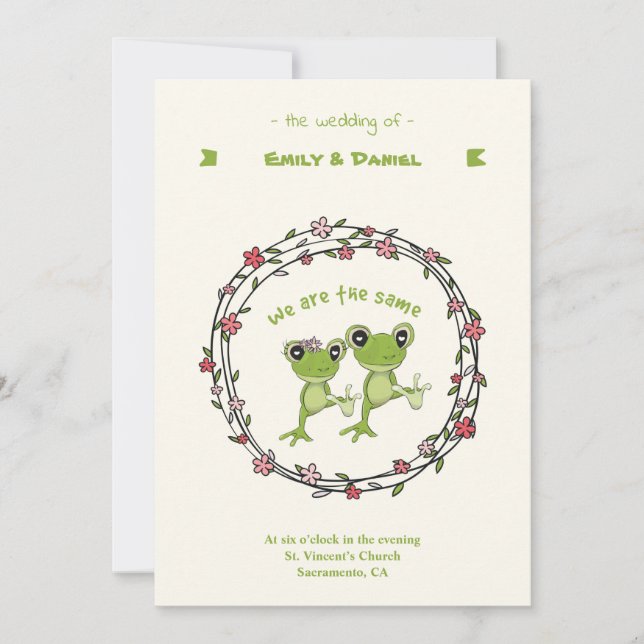 Rolig  inbjudningar (Framsida)