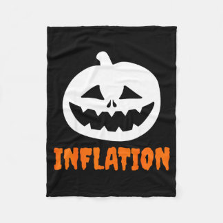 Rolig Inflations Halloween-kostym Matchande Par Fleecefilt