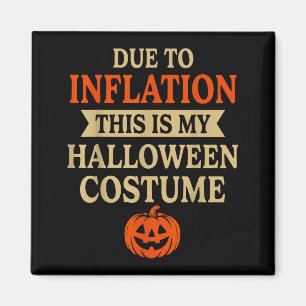Rolig Inflations Halloween-kostym Matchande Par Magnet