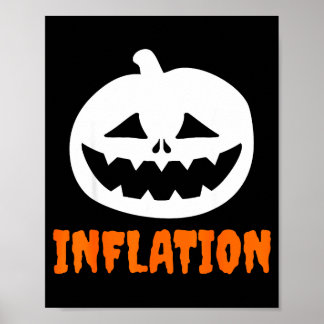 Rolig inflations Halloween-kostym Matchande par Poster