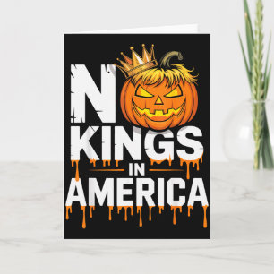 Rolig Inga Kungar Halloween 2025 Nött Amerikansk F Kort