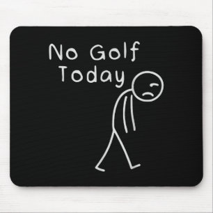 Rolig Inget Golf Idag Rolig Golf Män Musmatta
