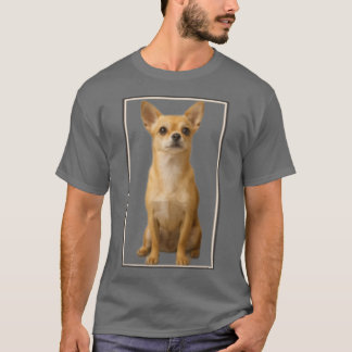 Rolig inramad chihuahua t shirt