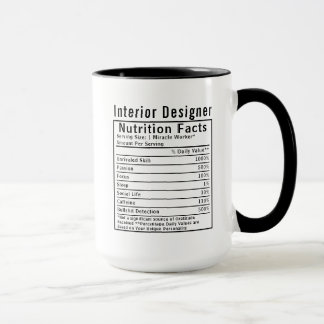 Rolig Inredningsdesigner Näringsfakta Kreativ Mugg