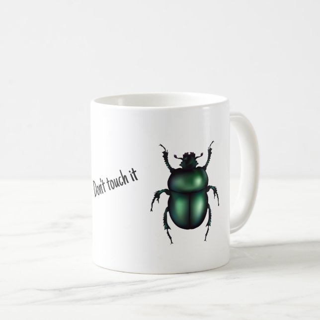 Rolig insekten  kaffemugg (Framsida höger)