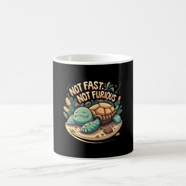Rolig Inte Snabb Inte Rasande Kaffemugg (Center)