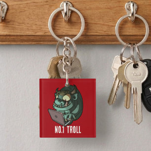 Rolig Internet-Troll Nummer 1 Troll Bärbar Dator T
