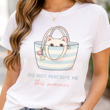 Rolig introvert katt tröja Misstolka mig inte