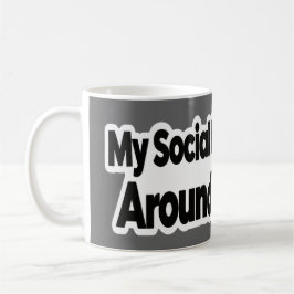 Rolig Introvert Relaterbar Citat Kaffe Te Dricka Kaffemugg