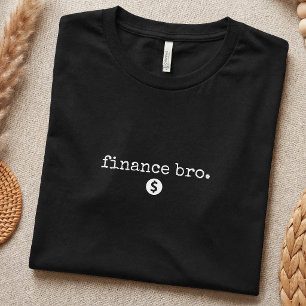 Rolig investeringshumor aktiemarknad enkel t shirt