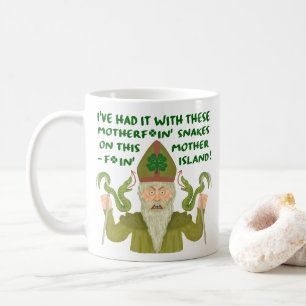 Rolig irländare för grönt för saint patrick's kaffemugg