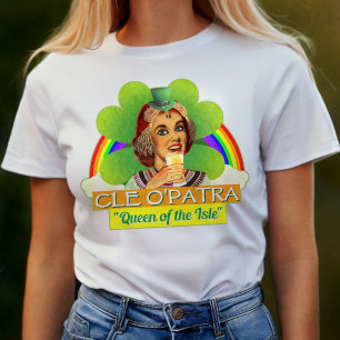 Rolig irländare för saint patrick's dayCleopatra T Shirt