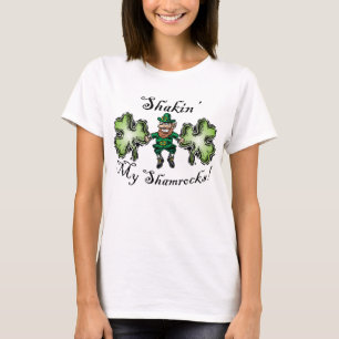 Rolig irländare som skakar min Shamrocks T-shirt