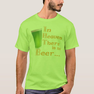 Rolig irländsk drickt-shirt tee
