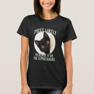 Rolig irländsk katt - Mest sannolikt skyller det p T Shirt