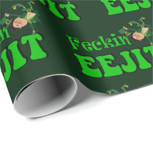 rolig irländsk ohyfsad förolämpningfeckineejit presentpapper