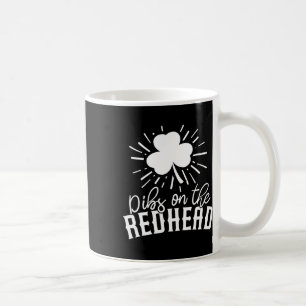 Rolig irländsk St Patricks Day Shamrock Dibs På R Kaffemugg