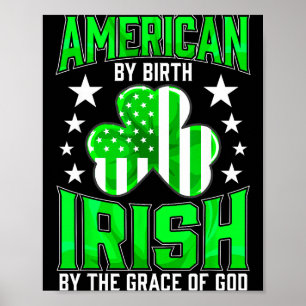 Rolig irländsk stolthet St Patrick's Day Keltisk g Poster