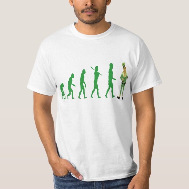 Rolig irländsk t-skjorta t shirt (Framsida)