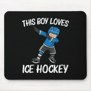 Rolig ishockey för pojkar barn fält rink Ndy Team Musmatta