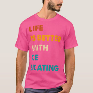 Rolig Ishockey-Liv är Bättre Med Ishockey T Shirt