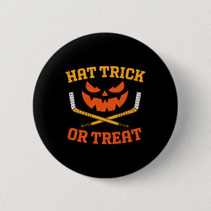 Rolig ishockeypumpa Halloween herrar pojkar tonåri Knapp