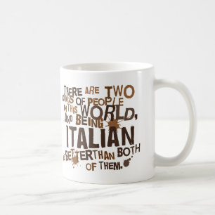 (Rolig) italiensk gåva, Kaffemugg