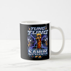 Rolig italiensk hjärnrot Tung Tung Tung Sahur Kaffemugg