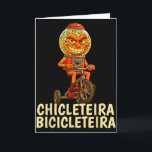 Rolig italiensk hjärnröta barn meme Chicleteira Bi Kort<br><div class="desc">Rolig italiensk hjärnröta barn meme Chicleteira Cykelställ</div>