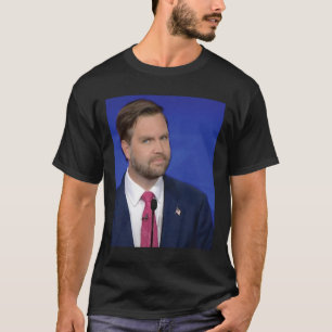 Rolig J.d Vance-meme vicepresident Dete-ansikte T Shirt