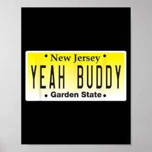 Rolig Ja Kompis Pauly D Jersey Shore Seaside Höjd Poster