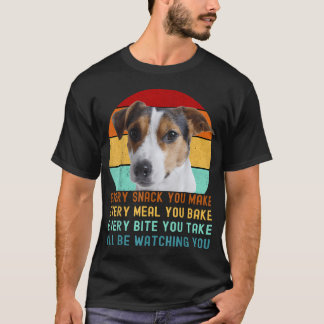 Rolig Jack Russel Terrier Hund Varje Munk Du T Shirt