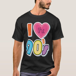 Rolig Jag älskar 90-talet, 1990-talets temafest  T Shirt