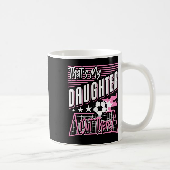 Rolig jag älskar fotbollspappor  kaffemugg (Höger)