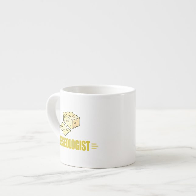 Rolig Jag älskar ost Espressomugg (Framsida vänster)
