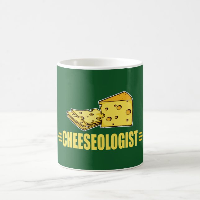 Rolig, jag älskar ost kaffemugg (Center)