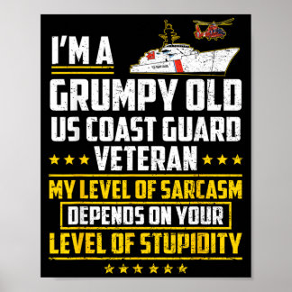 Rolig jag är en gammal militär veteran pensionerad poster