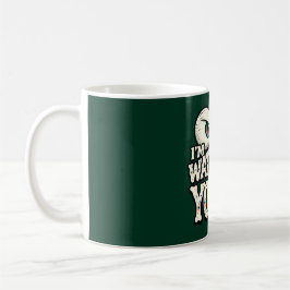 Rolig "JAG HÅLLER ÖGONEN PÅ DIG" Retro Ögon Kaffe Kaffemugg