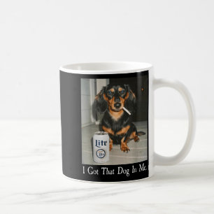 Rolig Jag Har Den Hunden I Mig Dachshund Wienerhun Kaffemugg