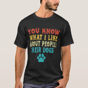 Rolig Jag Leker Med Wienerhund Present för Män Kvi T Shirt
