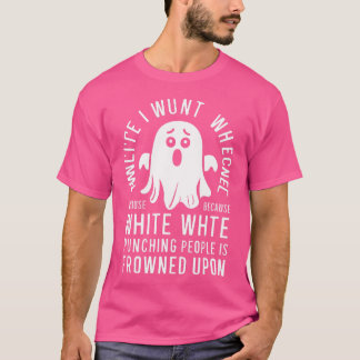Rolig jakt på spöken, punch för spökjägare t shirt