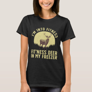 Rolig jaktkonst för män kvinnor vilda djur jakt t shirt