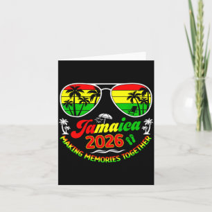 Rolig Jamaica 2026 Minnen Semester Sommar Kort
