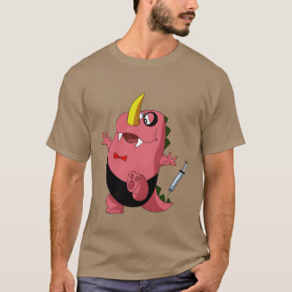Rolig japansk anime t shirt