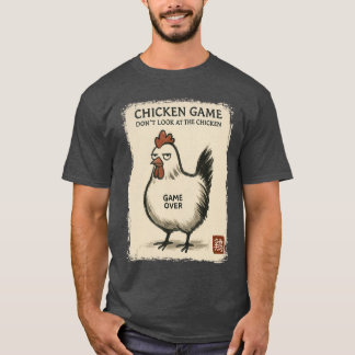 Rolig japansk konst Kycklingspel ee Män Kvinnor f T Shirt
