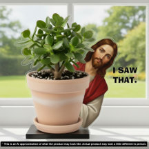 Rolig Jesus jag såg det humor skämt 2D skrivbordss